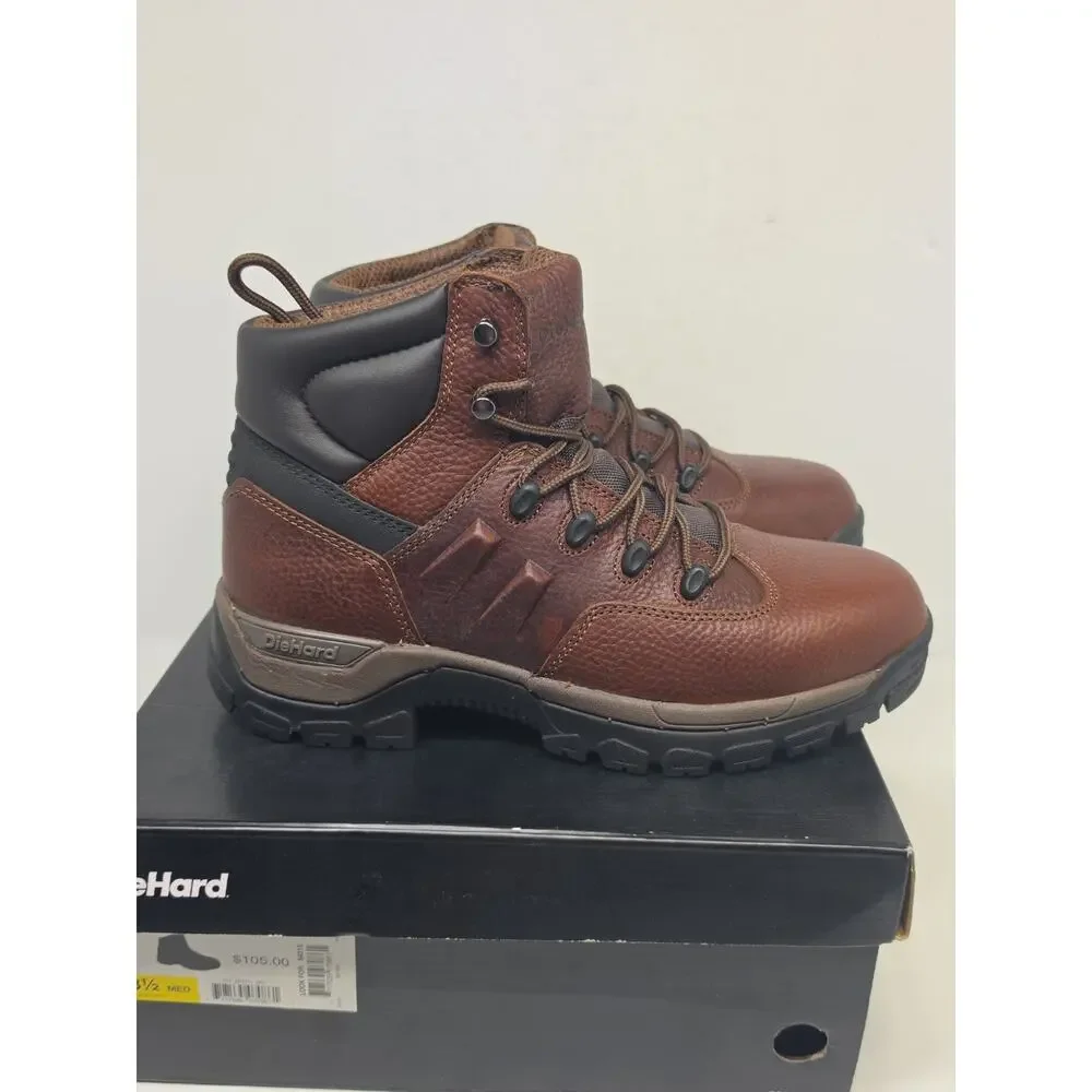 Diehard Men’s Boots Brown Oil Resistant Size 8 1/2 Med 84315 NEW IN BOX